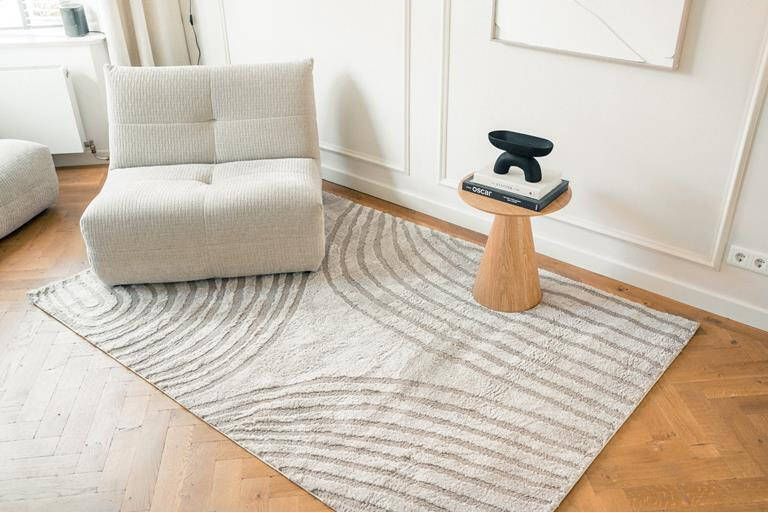 Interieur05 Vloerkleed Vidar zand 160 x 235 cm (M)