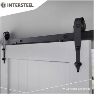 Intersteel Schuifdeursysteem Classic mat zwart