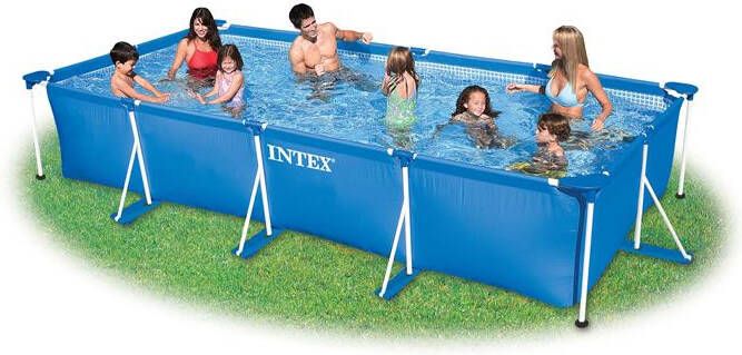 Intex zwembaden Blauw 450x220x84cm Rechthoekig