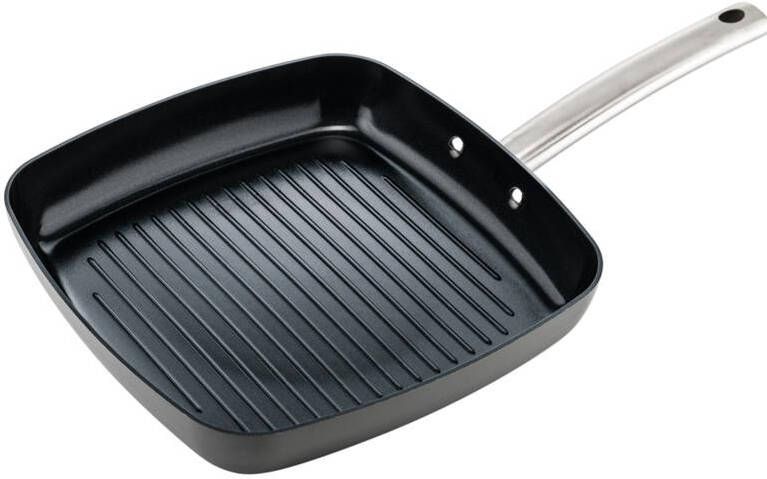 ISENVI Murray keramische grillpan 26 CM RVS greep