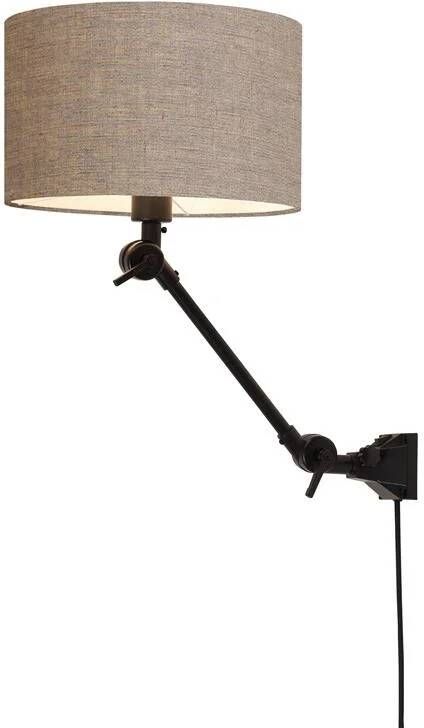 It&apos;s about RoMi its about RoMi Wandlamp Amsterdam Met stoffen kap 65cm