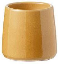 J-Line bloempot Rond keramiek oker extra small Ø 13.5 cm