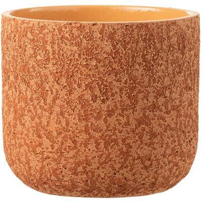 J-Line bloempot Ruw keramiek terracotta extra large Ø 24.5 cm