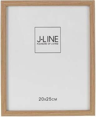 J-Line Fotokader Basic Hout Naturel Medium