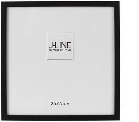 J-Line Fotokader Basic Hout Zwart Large