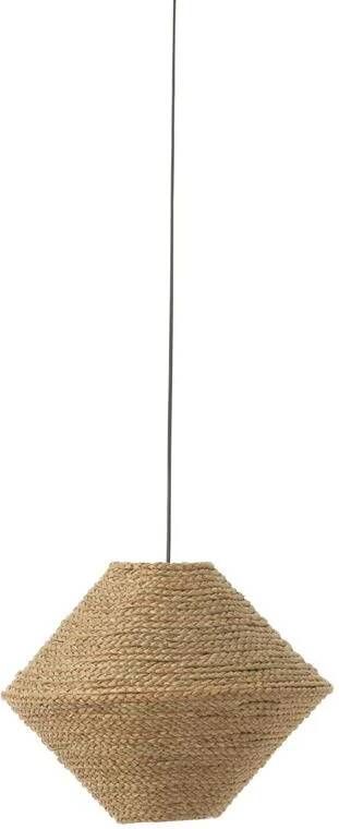 J-Line Hanglamp Ufo Zeegras Naturel Large 40x40x32cm