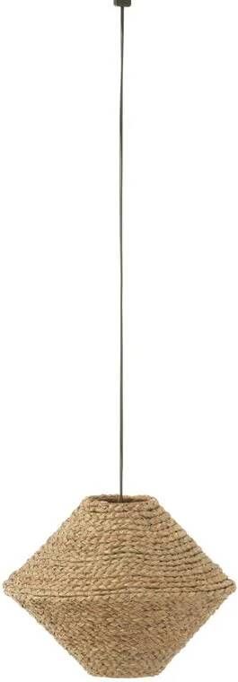 J-Line Hanglamp Ufo Zeegras Naturel Small 35x35x27cm