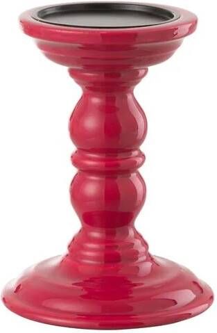 J-Line Kandelaar Halter Mangohout Fuschia