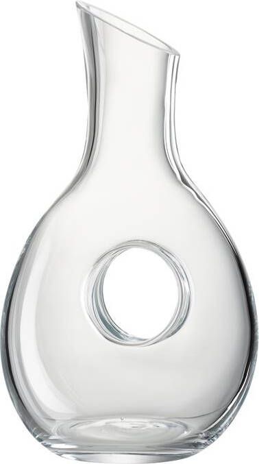 J-Line Gat Modern karaf decanteerkaraf glas transparant