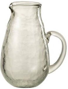 J-Line karaf glas transparant small