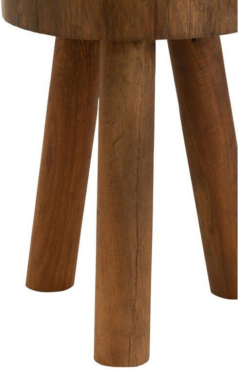 J-Line Kruk Boby Gerecycleerd Hout Naturel