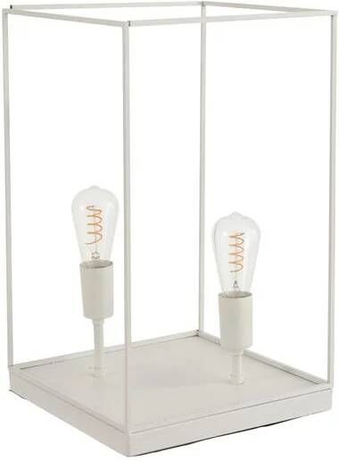 J-Line Lamp | Metaal | Wit | 30.5x30.5x (h)51 Cm