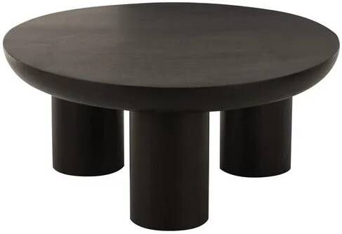 J-Line salontafel Trio hout zwart