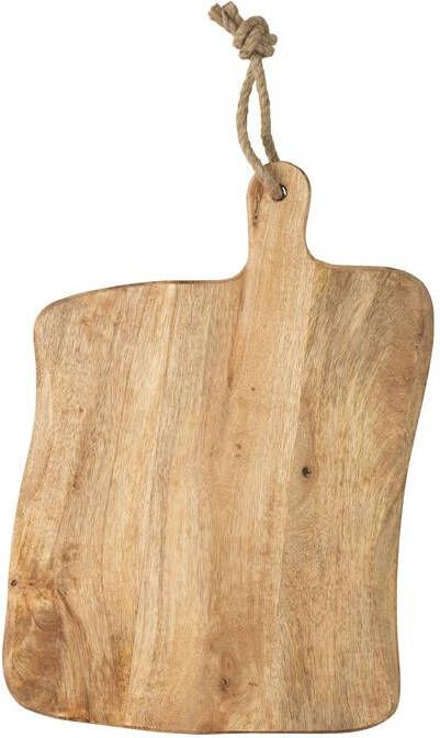 J-Line Organic Vierkant snijplank hout naturel L
