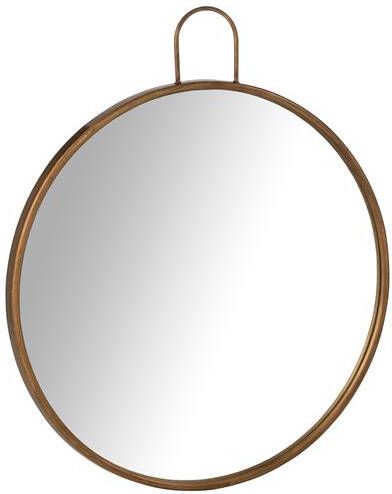 J-Line spiegel Anto glas goud small 60.5 x 71 cm