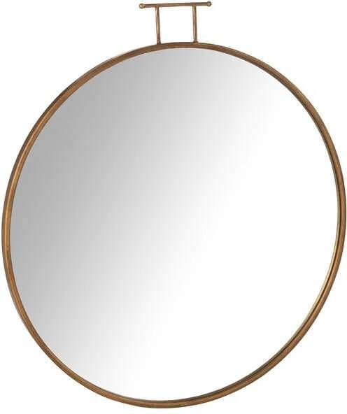 J-Line spiegel Anto mdf goud large Ø 85 cm