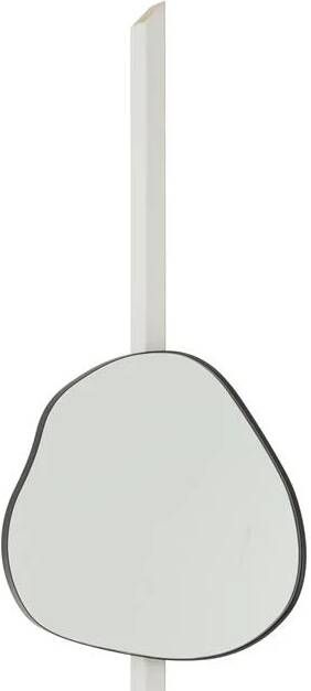 J-Line spiegel Extrema ijzer|spiegel zwart medium Ø 49 cm