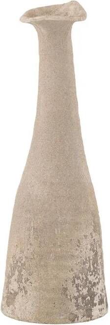 J-Line vaas Antiek keramiek naturel small