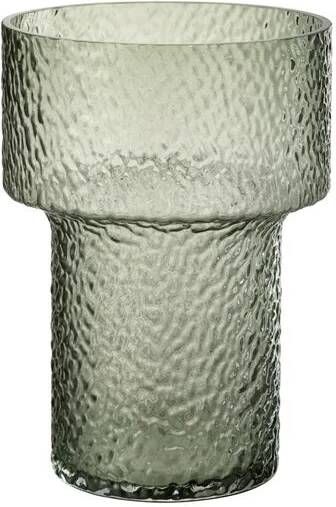 J-Line Vaas Betty Glas Groen Small 21x21x30cm