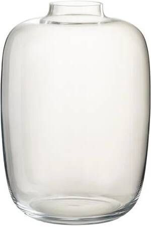 J-Line Vaas Cleo Glas Transparant Small 25x25x35cm