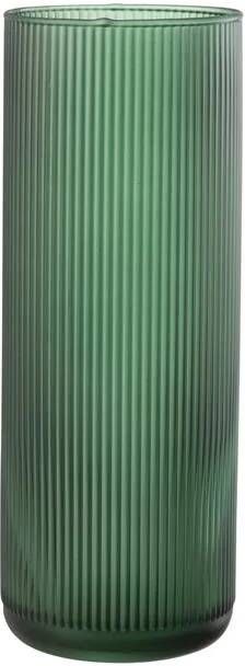 J-Line vaas Joseph glas groen 28 cm hoog