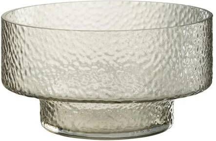 J-Line vaas Laag Betty glas transparant Ø 28 cm