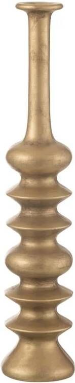J-Line vaas Nebu keramiek goud large