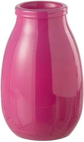 J-Line Vase Glass Orange Pink Large