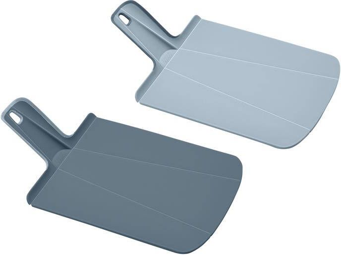 Joseph Chop2Pot Snijplank Opvouwbaar Klein Set van 2 Stuks Edition Sky Polypropyleen Grijs