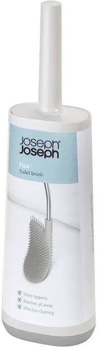 Joseph Flex Toilet Brush With Holder Grey white