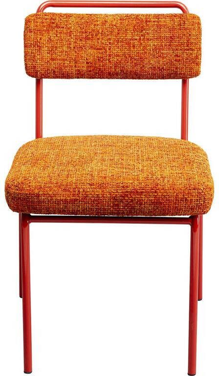 Kare Design Ally stoel oranje en rood