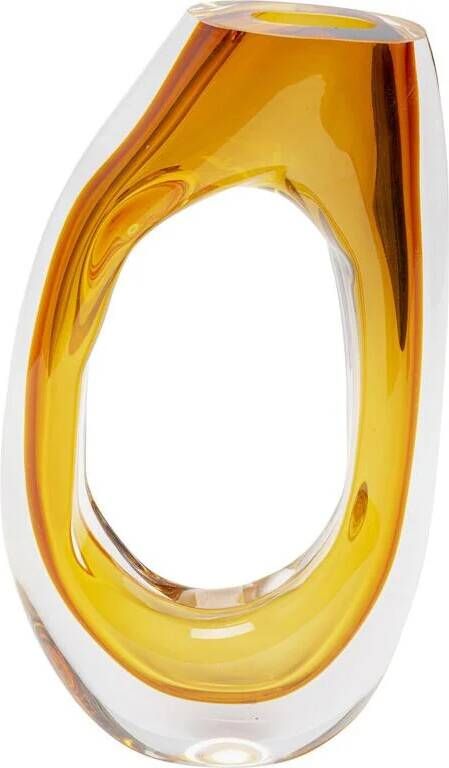 Kare Design Anello vaas geel 34cm