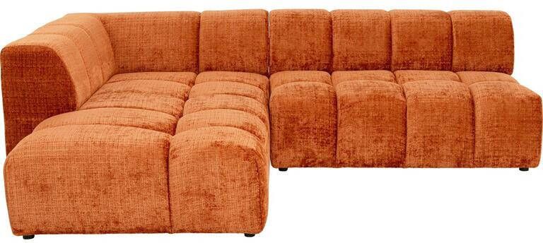Kare Design Belami hoekbank oranje links