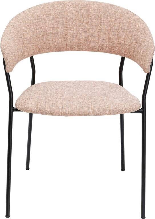 Kare Design Belle stoel armleuningen roze