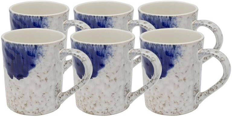 Kare Design Biscotti Mokken blauw 6st