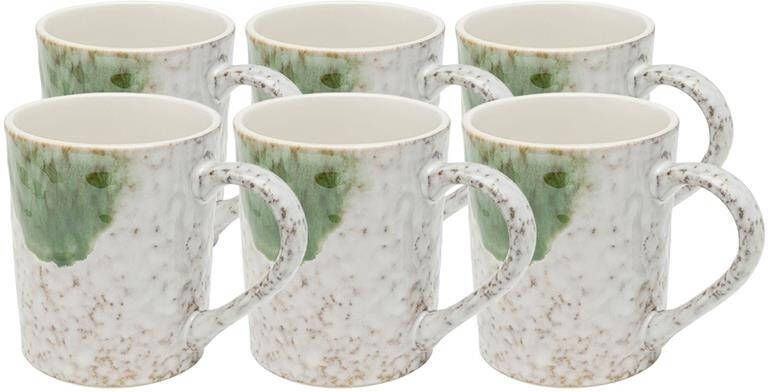 Kare Design Biscotti Mokken groen 6st