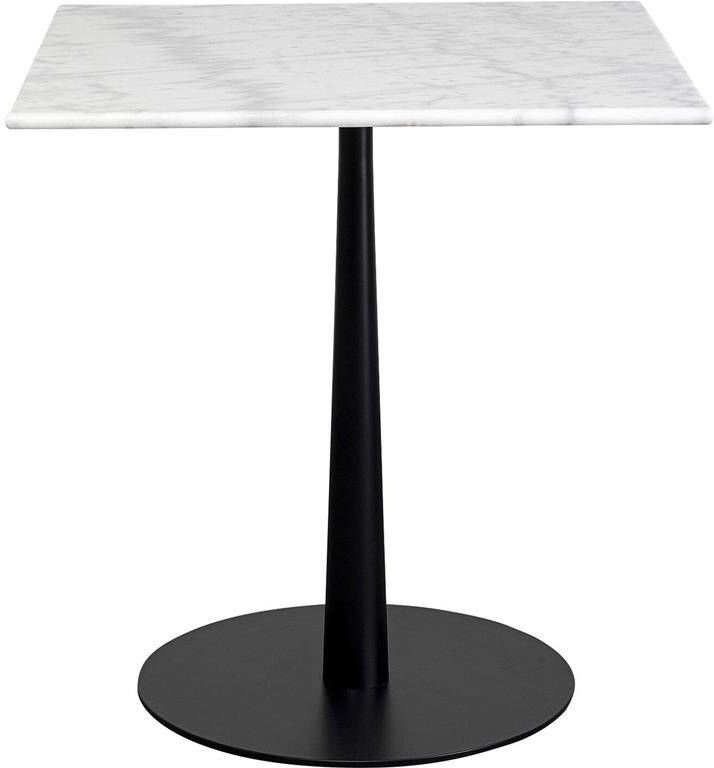 Kare Design Bistrot Capri Eettafel wit marmer 70x70cm