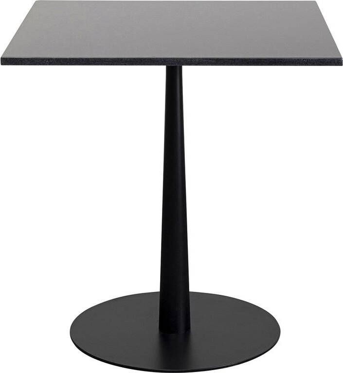 Kare Design Bistrot Capri Eettafel zwart graniet 70x70cm