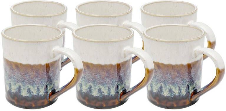Kare Design Brezza Mokken bruin 6st