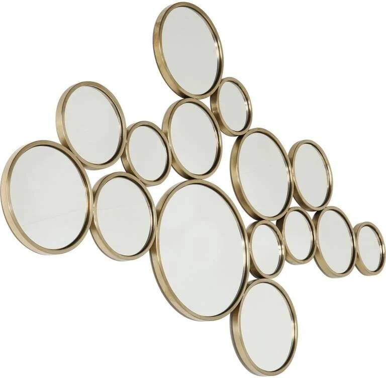 Kare Design | Spiegel Bubbles Brass 138x93cm | Woonaccessoires | Spiegel