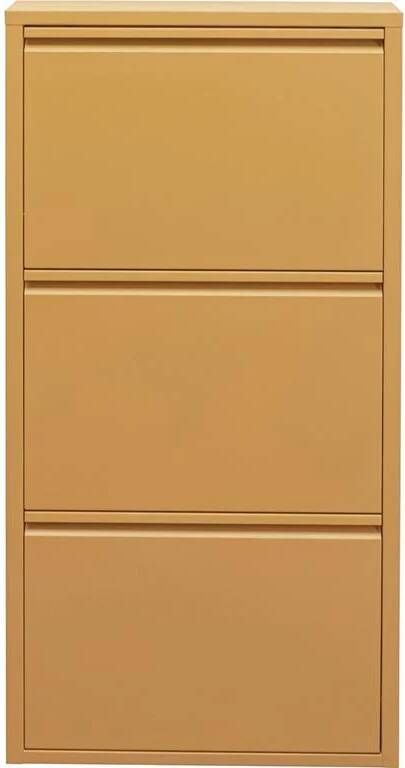 Kare Design | Schoenenkast Caruso 3 Yellow (MO) | Woonkamer meubels | Schoenenkast