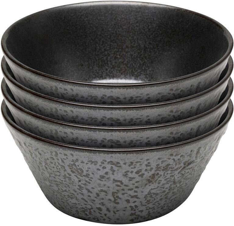 Kare Design Cosmos Kommen zwart 15cm 4st
