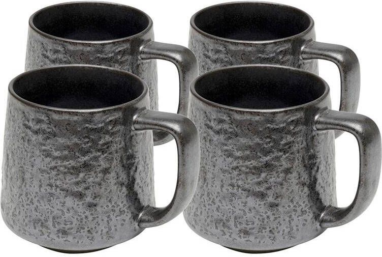 Kare Design Cosmos Mokken zwart 4st