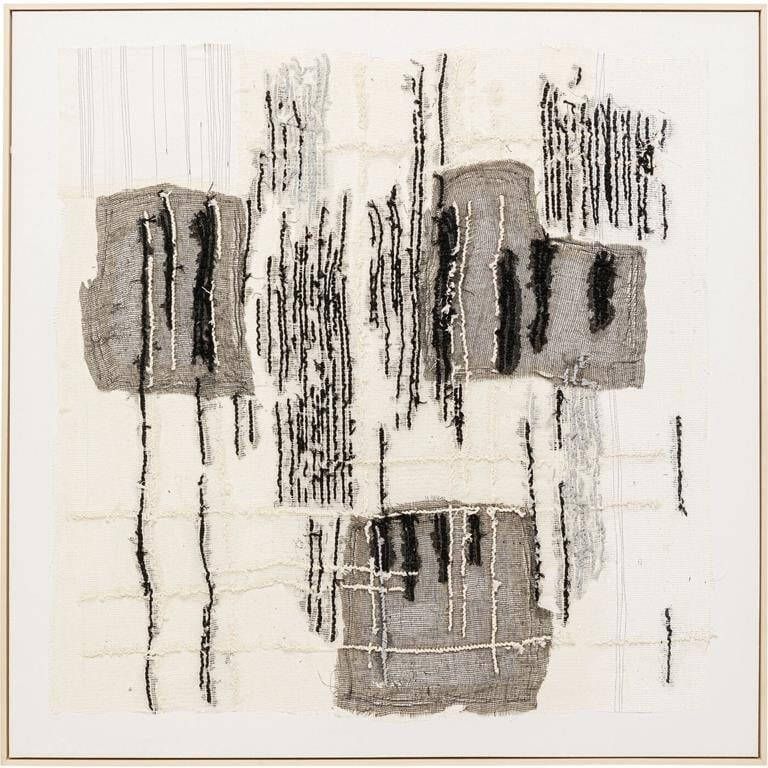 Kare Design Cucito Schilderij 123x123cm