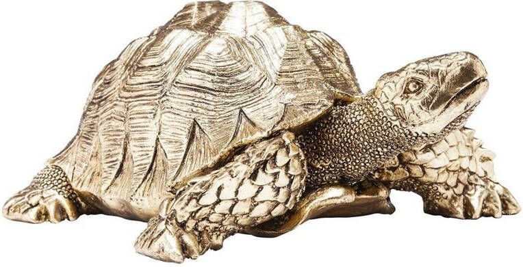 Kare Design Kare Decofiguur Turtle Gold Klein