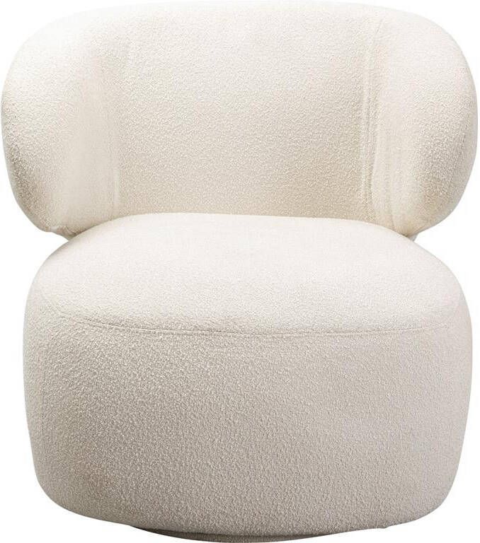 Kare Design Elite Draaifauteuil creme