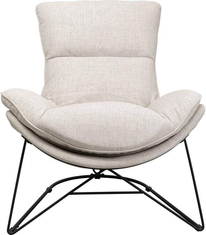 Kare Design Fauteuil Paola creme