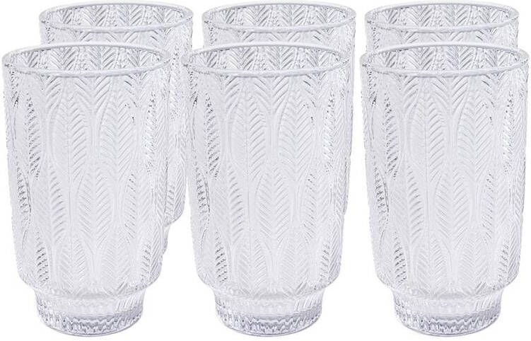 Kare Design Fogli Waterglazen transparant 6st