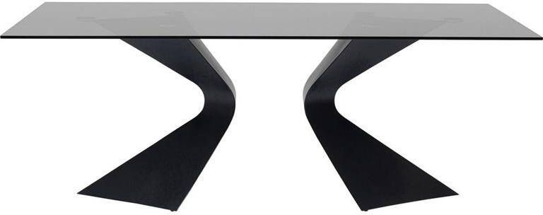 Kare Design | Eettafel Gloria Black 200x100cm | Eettafels | Eettafel
