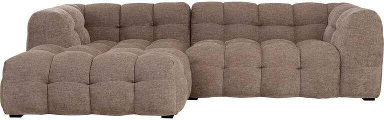 Kare Design Hoekbank Salamanca bruin links